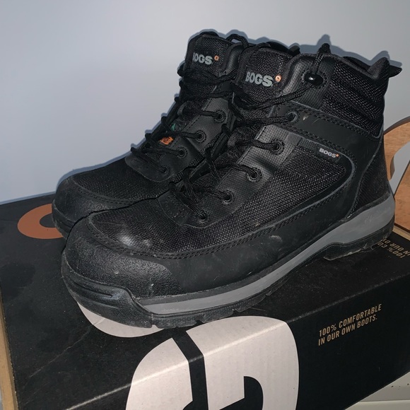 Bogs Steel Toe Work Boots - Picture 1 of 7